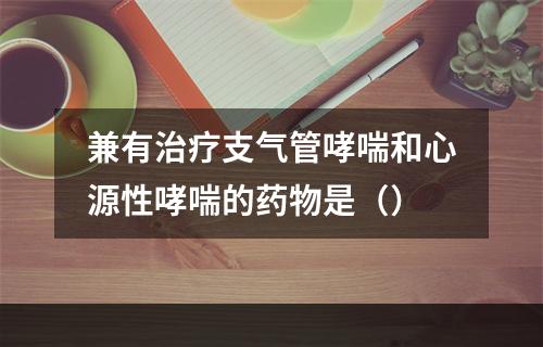 兼有治疗支气管哮喘和心源性哮喘的药物是（）