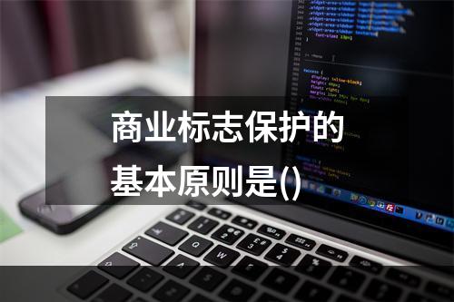 商业标志保护的基本原则是()