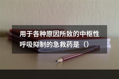 用于各种原因所致的中枢性呼吸抑制的急救药是（）