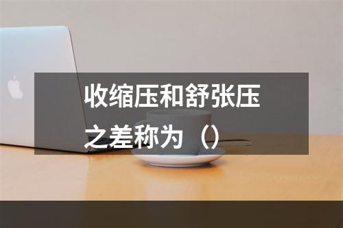 收缩压和舒张压之差称为（）