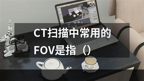 CT扫描中常用的FOV是指（）