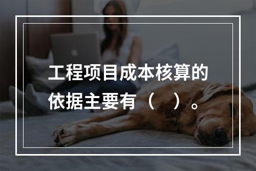 工程项目成本核算的依据主要有（　）。