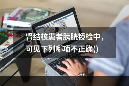 肾结核患者膀胱镜检中，可见下列哪项不正确()