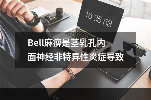 Bell麻痹是茎乳孔内面神经非特异性炎症导致