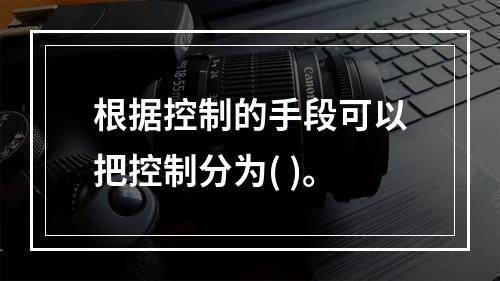 根据控制的手段可以把控制分为( )。