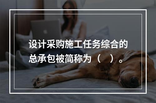 设计采购施工任务综合的总承包被简称为（　）。