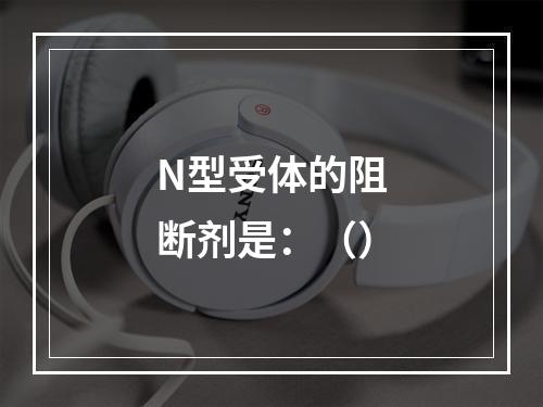 N型受体的阻断剂是：（）