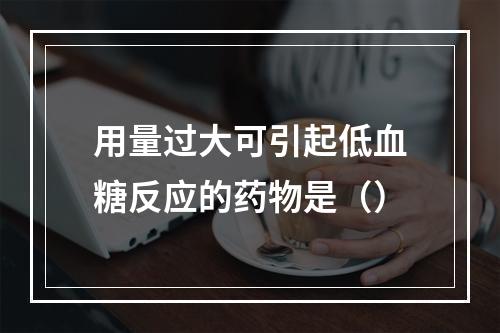 用量过大可引起低血糖反应的药物是（）