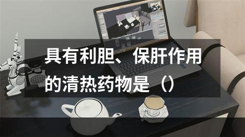 具有利胆、保肝作用的清热药物是（）