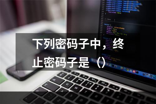 下列密码子中，终止密码子是（）