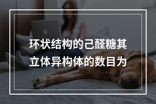 环状结构的己醛糖其立体异构体的数目为