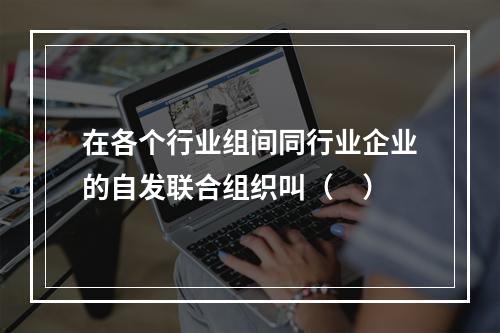 在各个行业组间同行业企业的自发联合组织叫（　）