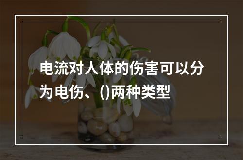 电流对人体的伤害可以分为电伤、()两种类型