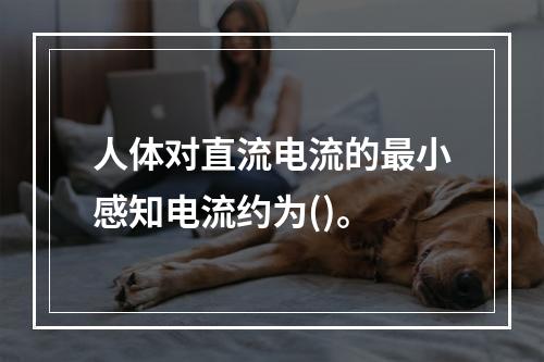 人体对直流电流的最小感知电流约为()。