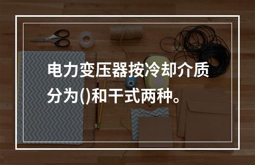 电力变压器按冷却介质分为()和干式两种。