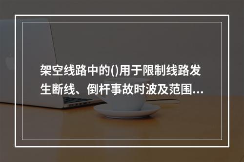 架空线路中的()用于限制线路发生断线、倒杆事故时波及范围。