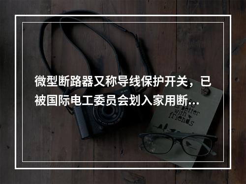 微型断路器又称导线保护开关，已被国际电工委员会划入家用断路器