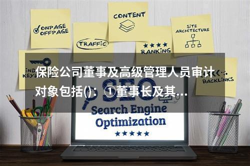 保险公司董事及高级管理人员审计对象包括()：①董事长及其他执