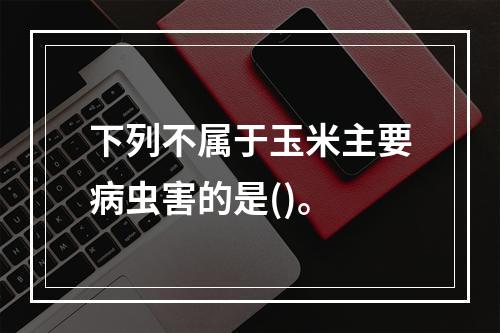 下列不属于玉米主要病虫害的是()。