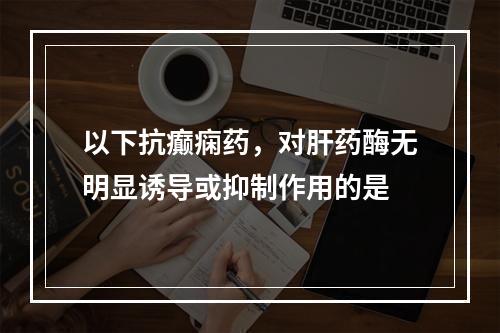 以下抗癫痫药，对肝药酶无明显诱导或抑制作用的是