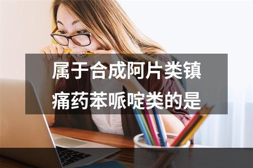 属于合成阿片类镇痛药苯哌啶类的是