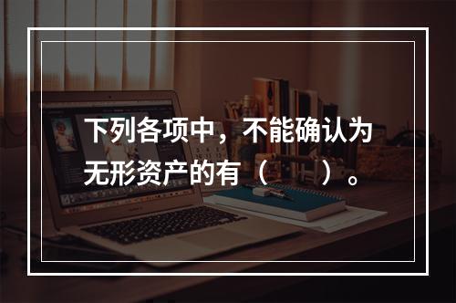 下列各项中，不能确认为无形资产的有（  ）。