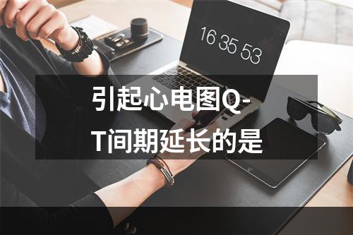 引起心电图Q-T间期延长的是