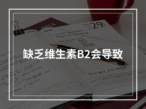 缺乏维生素B2会导致