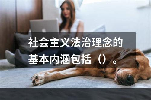 社会主义法治理念的基本内涵包括（）。