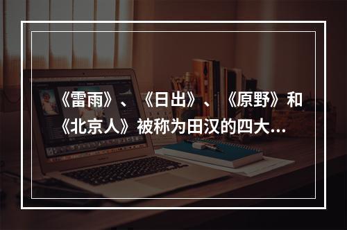 《雷雨》、《日出》、《原野》和《北京人》被称为田汉的四大名剧