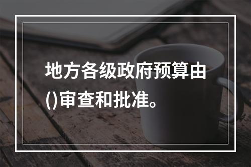 地方各级政府预算由()审查和批准。