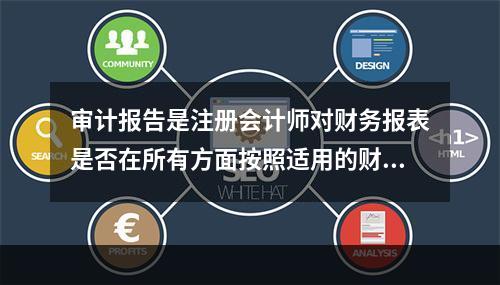 审计报告是注册会计师对财务报表是否在所有方面按照适用的财务报