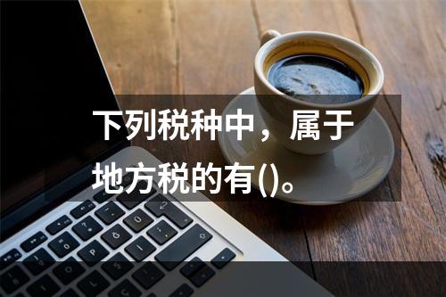 下列税种中，属于地方税的有()。