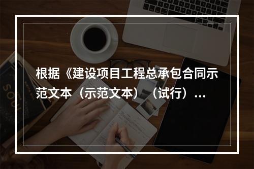 根据《建设项目工程总承包合同示范文本（示范文本）（试行）》，