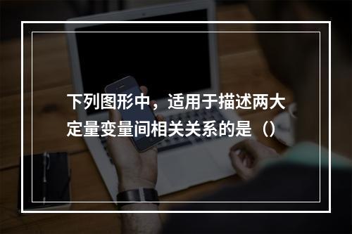 下列图形中，适用于描述两大定量变量间相关关系的是（）