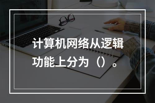 计算机网络从逻辑功能上分为（）。