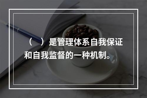 （　）是管理体系自我保证和自我监督的一种机制。