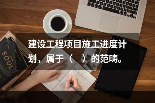 建设工程项目施工进度计划，属于（　）的范畴。