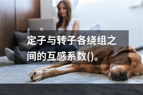 定子与转子各绕组之间的互感系数()。