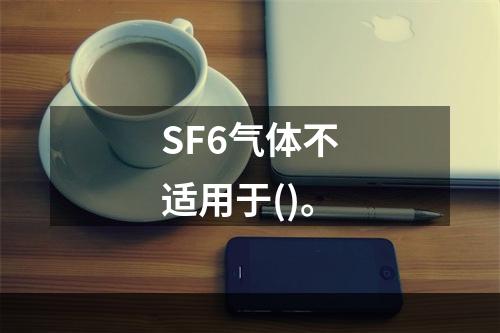 SF6气体不适用于()。