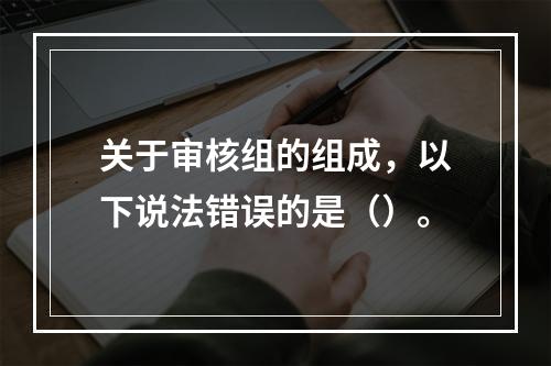 关于审核组的组成，以下说法错误的是（）。