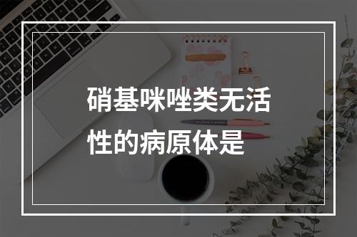 硝基咪唑类无活性的病原体是