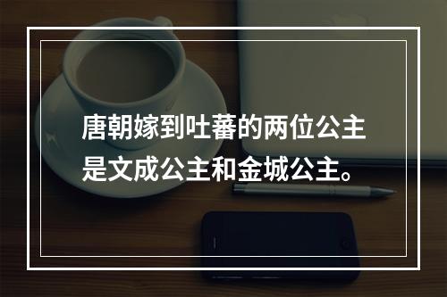 唐朝嫁到吐蕃的两位公主是文成公主和金城公主。