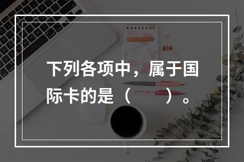 下列各项中，属于国际卡的是（　　）。