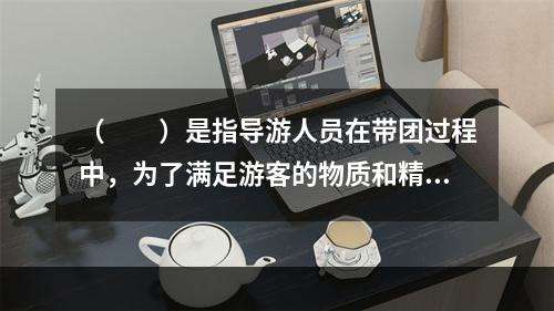 （　　）是指导游人员在带团过程中，为了满足游客的物质和精神需