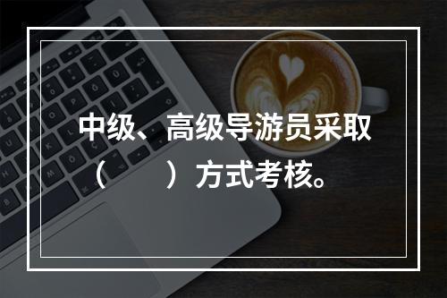 中级、高级导游员采取（　　）方式考核。