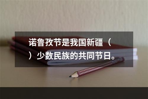 诺鲁孜节是我国新疆（　　）少数民族的共同节日。