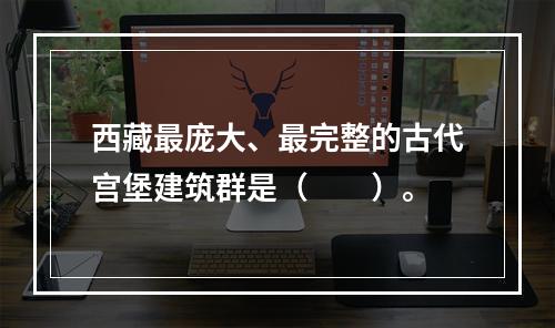 西藏最庞大、最完整的古代宫堡建筑群是（　　）。