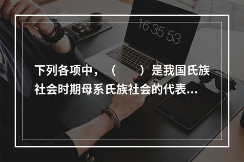 下列各项中，（　　）是我国氏族社会时期母系氏族社会的代表人