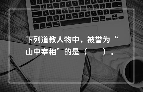 下列道教人物中，被誉为“山中宰相”的是（　　）。